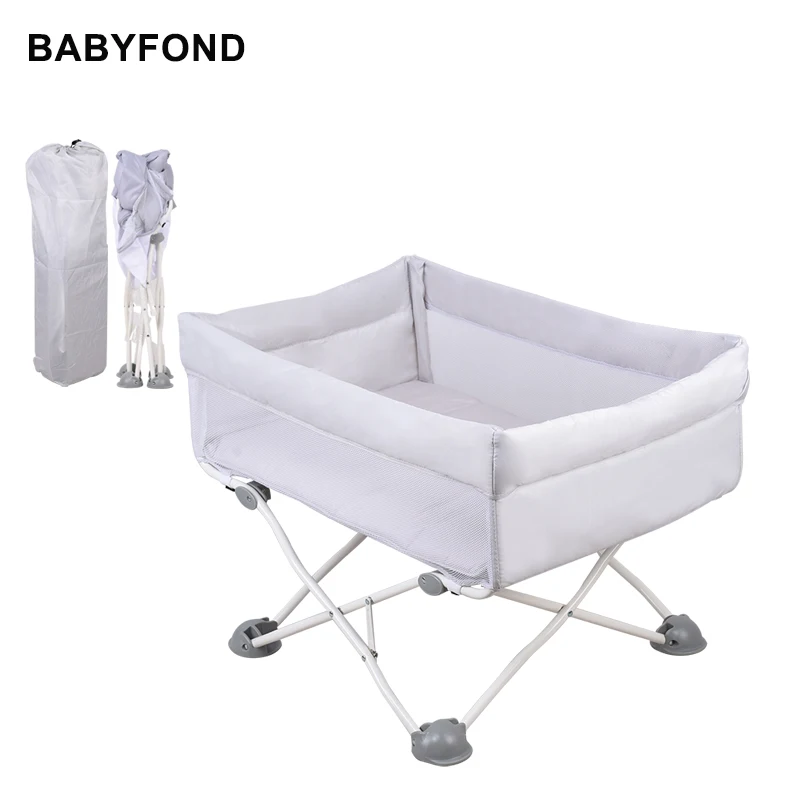 Портативная многофункциональная кроватка для новорожденных складная игровая