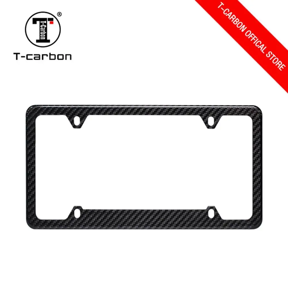 T carbon USA Защитная стойка для рамки номерного знака|Номерной знак| |