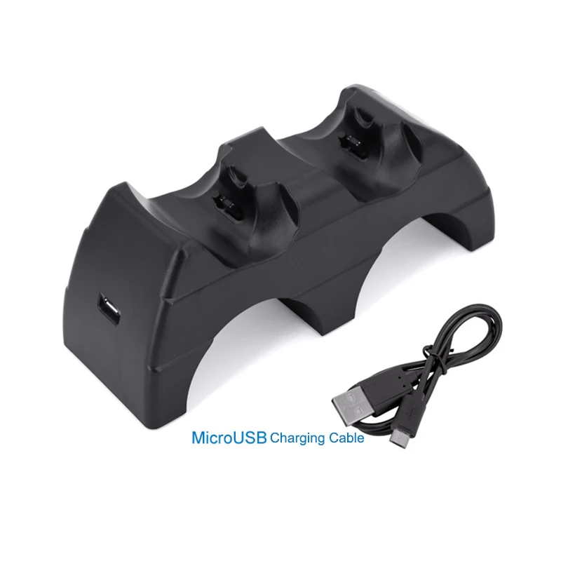 Новинка двойное зарядное устройство для PS4 игровой контроллер зарядки со