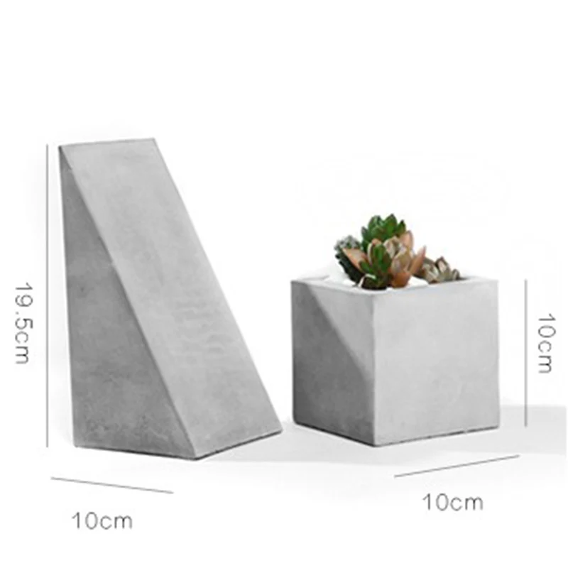 Бетон цемент ручка держатель книжная полка силиконовая die настольная подставка