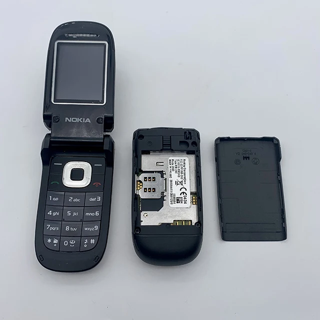 nokia 2660 refurbished original nokia 2660 flip 1 85 inch gsm mobile phone 2g phone with fm radion free shipping free global shipping