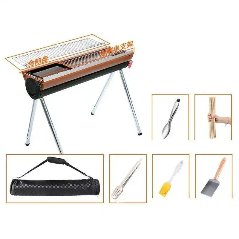 Барбекю гриль для гриля корейское портативное барбекю из углеродного волокна на