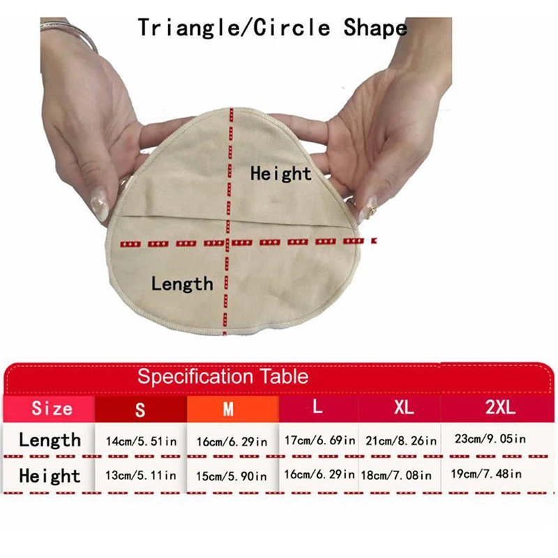 

Artificial Fake Boobs Cover Bags Cotton Protect Pocket For Mastectomy Silicone Breast Forms Prosthesis