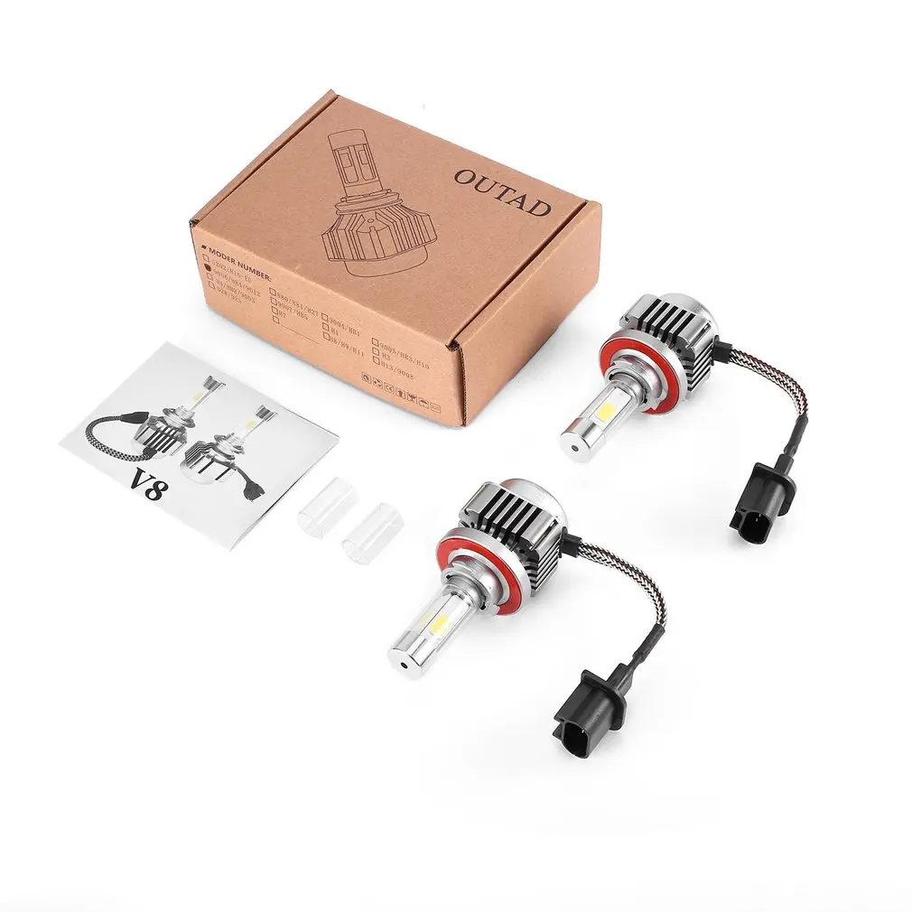 

Долговечная универсальная светодиодная фара Outad, 500 часов, отличное рассеивание головы, хорошее сопротивление вибрации, стабильный излучающий свет