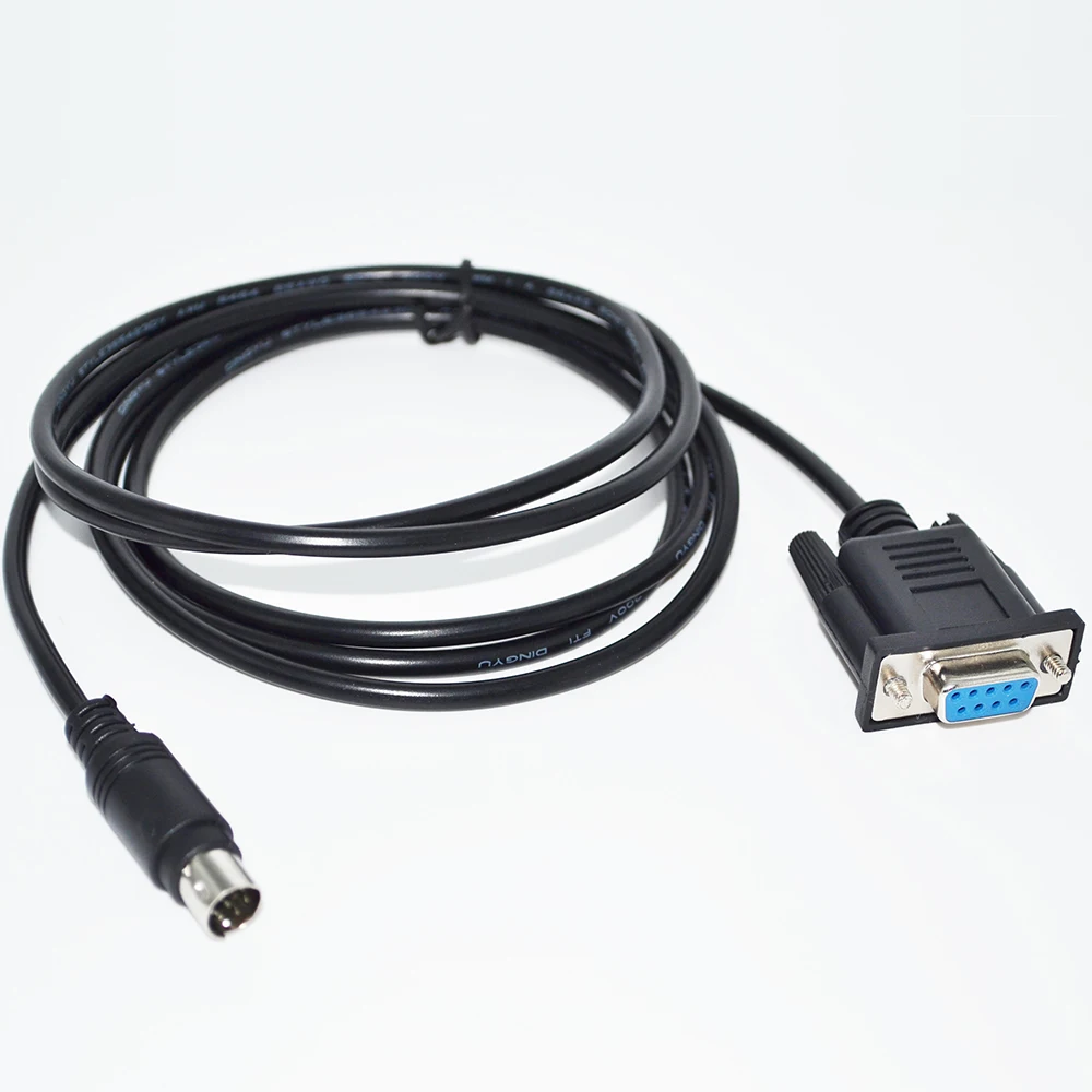 RS232 DB9 D-SUB9PIN Женский к MINI DIN 8P MD8PIN Мужской адаптер конвертер DELTA ПЛК Программируемый