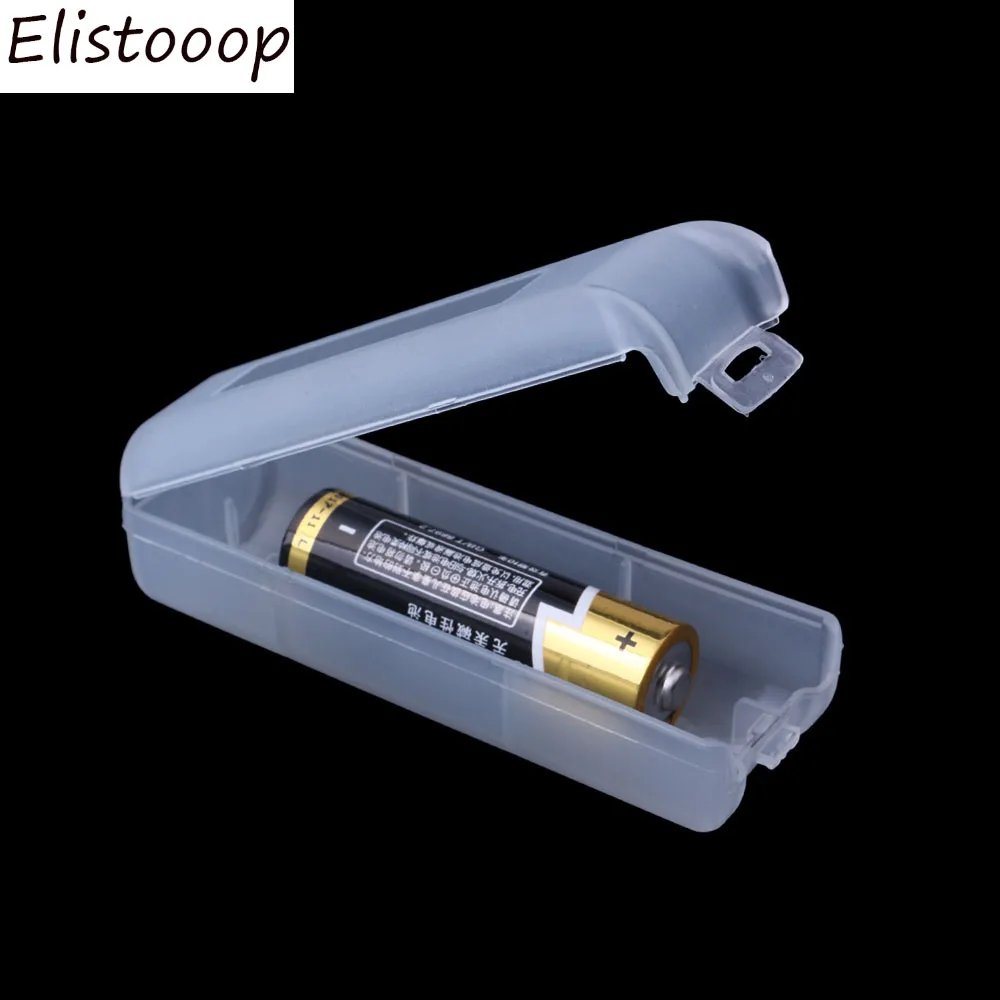 Пластиковый прозрачный контейнер для хранения аккумуляторов 26650 с функцией