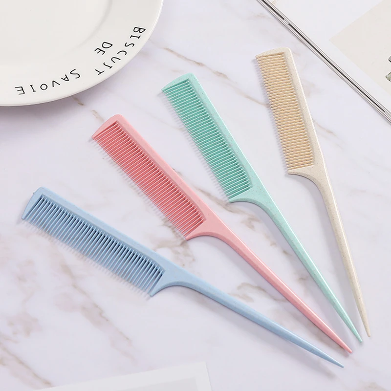 Парикмахерская расческа для волос салона хвоста раздельная Расческа укладки