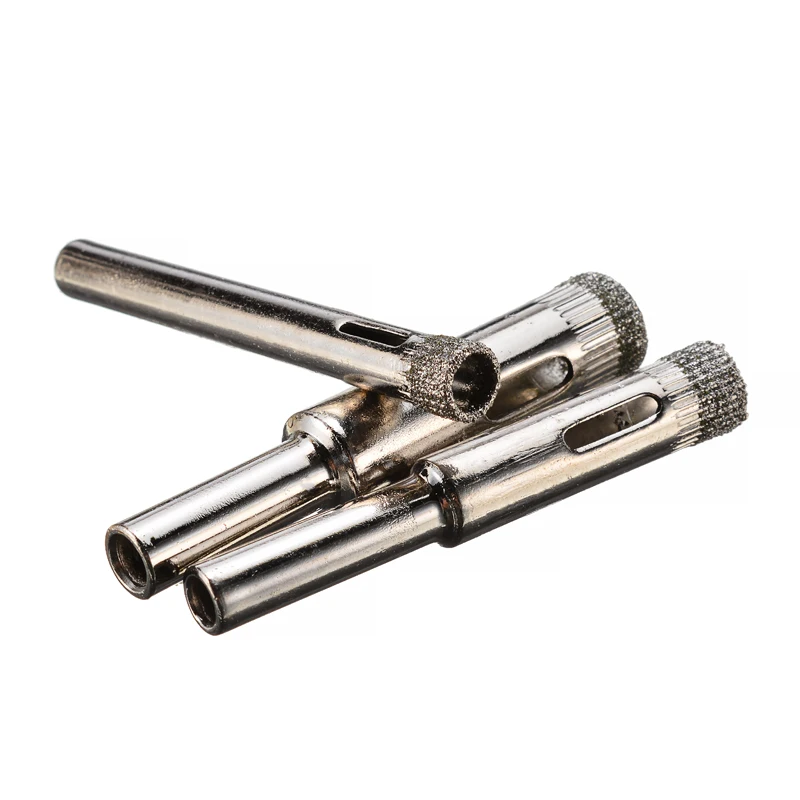 10 шт./компл. сверло с алмазным покрытием 3-20 мм керамическим стеклом и мраморным