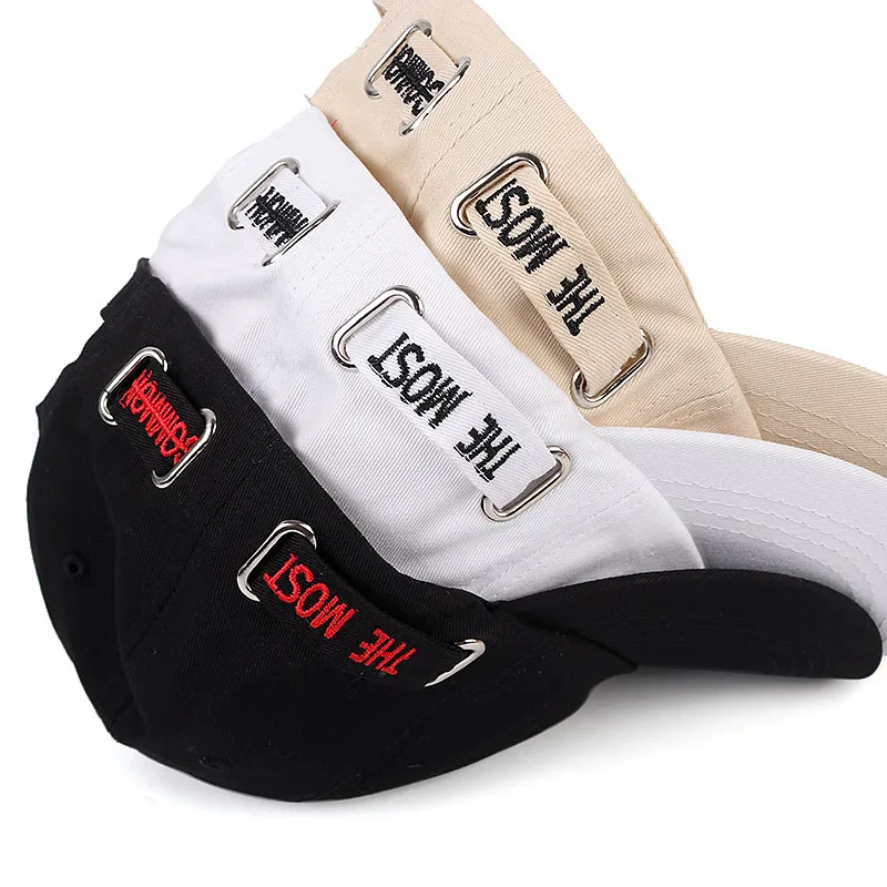 Бейсболка в стиле хип-хоп унисекс черная бейсболка с вышитыми буквами Корейском