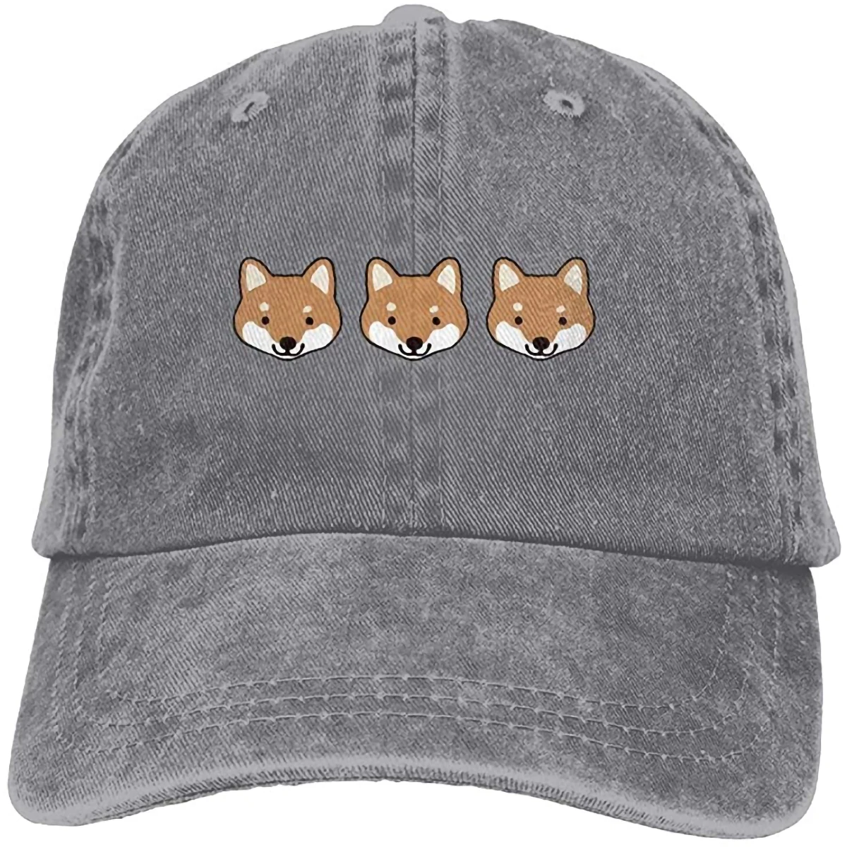 

MLK Outdoor Shiba Inu Unisex Adult Adjustable Denim Cowboy Hat Casquette