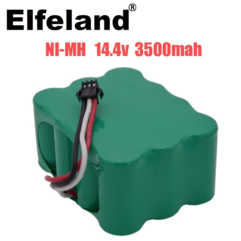

Elfeland 14.4V Ni-MH battery pack SC 3500mAH SM sweeping robot for KV8 XR510 XR210A XR210B XR510A XR510B XR510C 510D