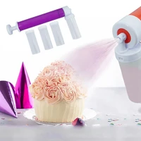 cake manual airbrush spray gun decorating spraying coloring baking decoration cupcakes desserts kitchen pastry tool accessories