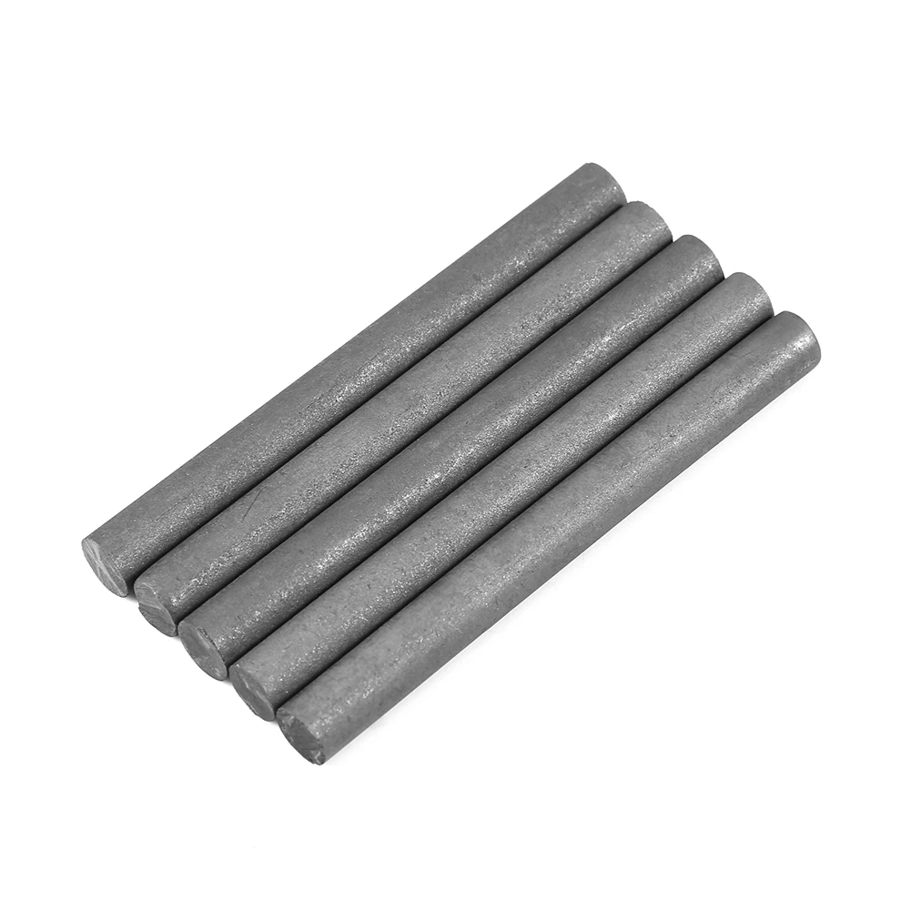 

5PCS High-Purity Graphite Rods Length 100mm Diameter 10mm For Spot Welding Machine Carbon Rod Machine Butt Welding Machine