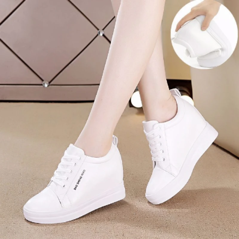 

Кроссовки женские на платформе, Вулканизированная подошва, повседневная обувь, зимний сезон