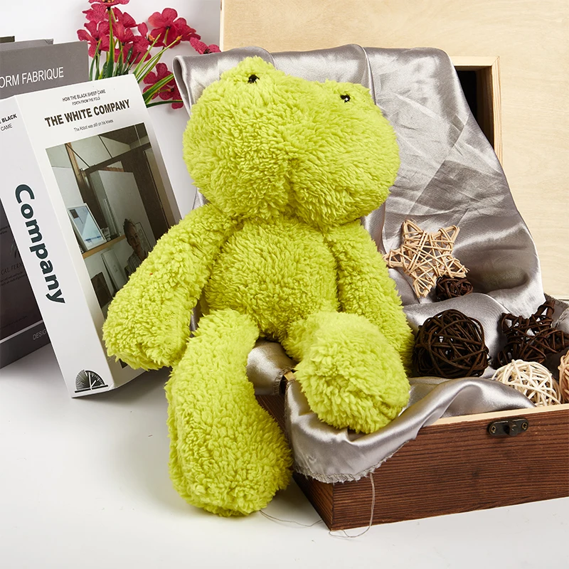 

30cm Cute Frog Plush Toy Kids Comfort Plush Stuffed Doll Pillow Cushion Car Home Decor Birthday Gift for Friends