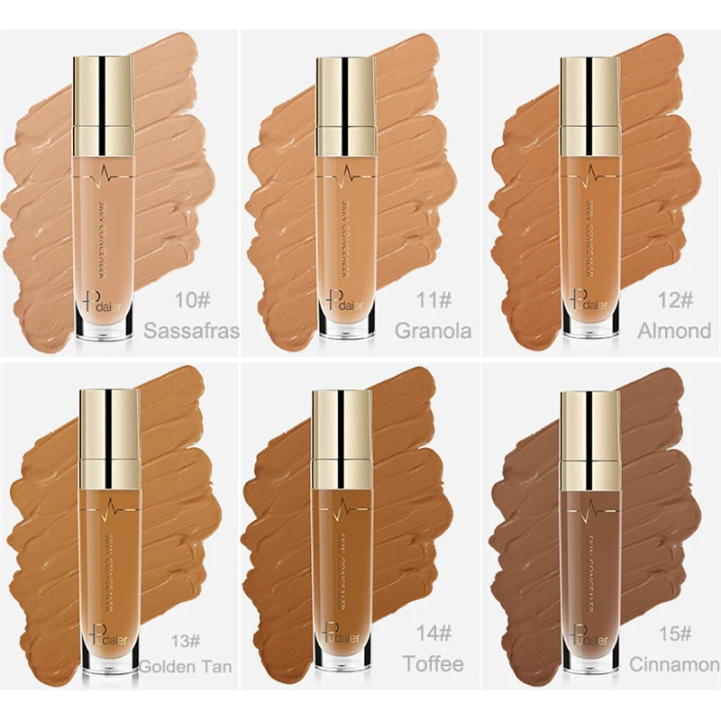 Консилер Pudaier для контура лица жидкий водостойкий с полным покрытием фотопалитра