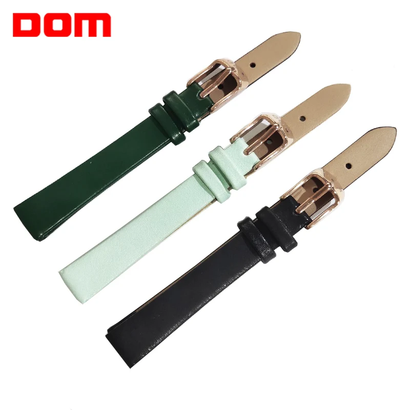 Ремешок для часов DOM ремешок из натуральной кожи 12 мм | Ремешки