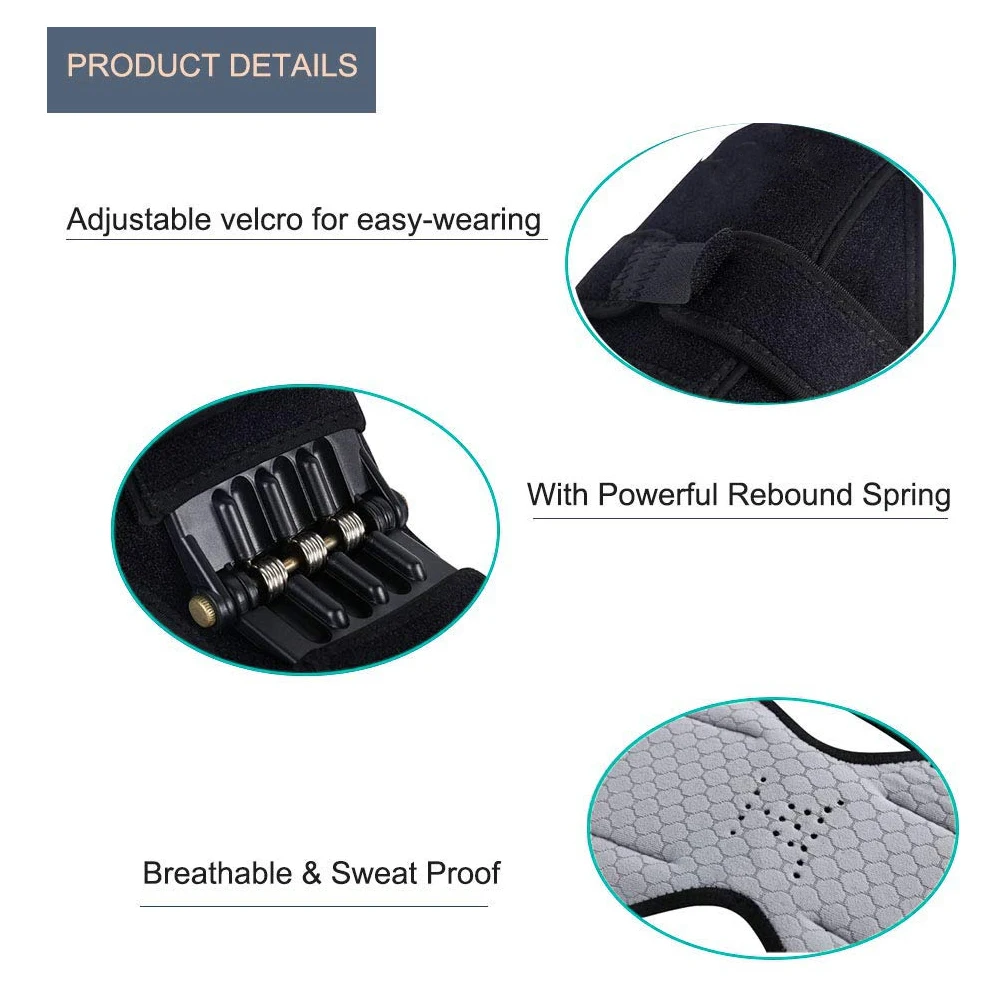 Защищающие колени усилитель Мощность подъемники совместных Поддержка колодки