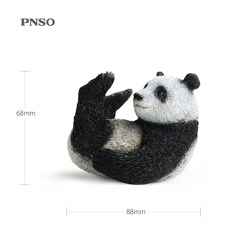 

PNSO Living Animal Model Ruxue The Panda Classic Toys for Boys Children with Retail Box