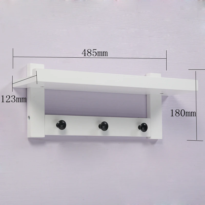 

Solid Wood Multi-functional Hook, Partition, Shelf, Porch, Creative Wall, Shelf, Wall Hanging, Perforated Hook