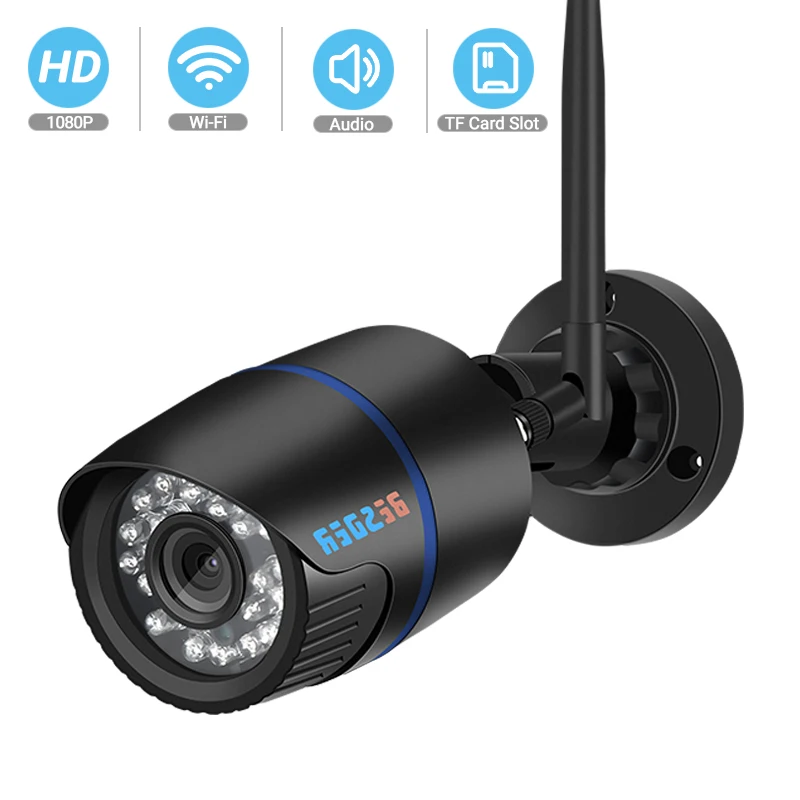 IP камера BESDER Беспроводная с микрофоном 1080P 720P ИК Wi Fi|Камеры видеонаблюдения| |