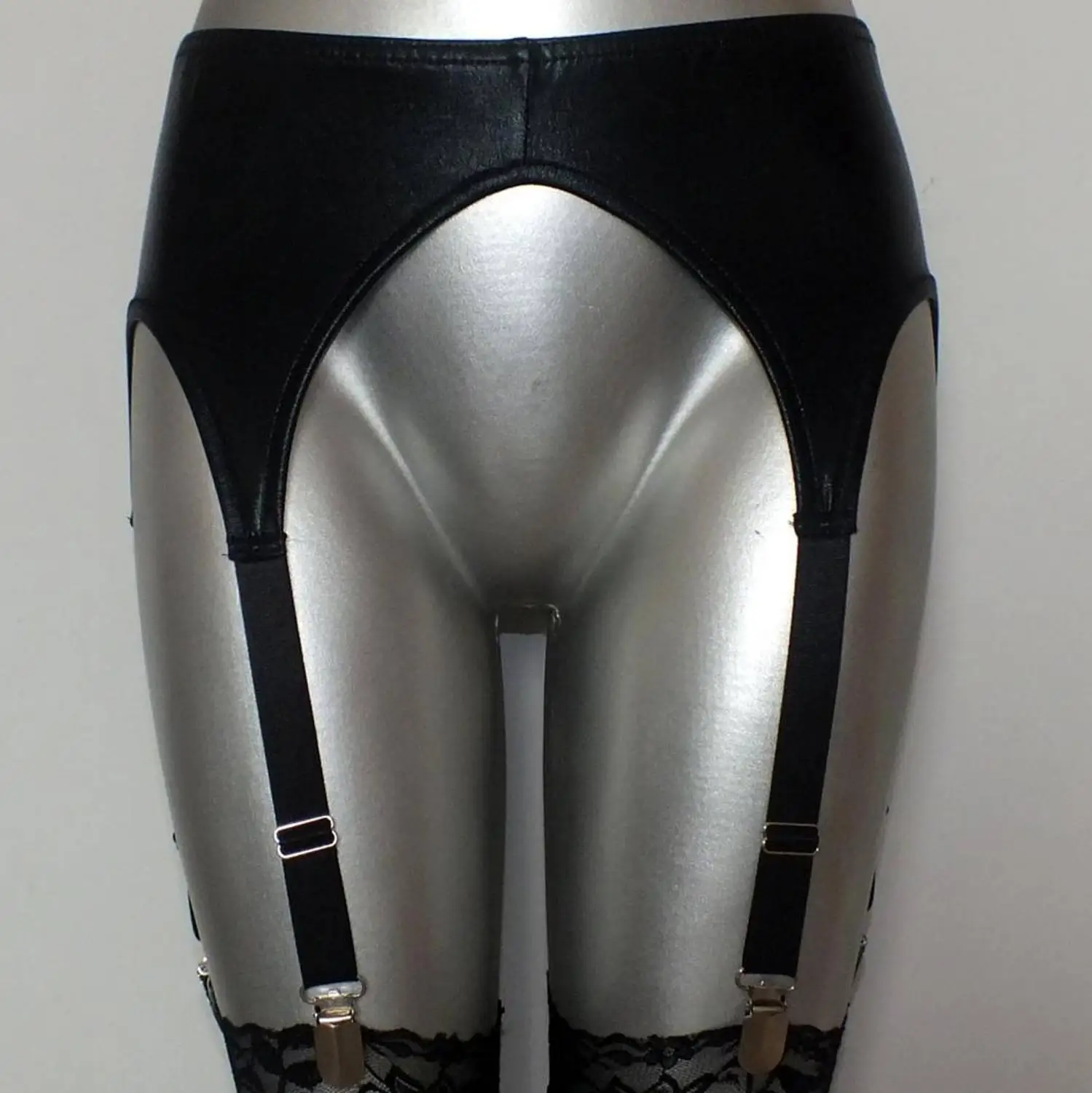 Подвязки высокого качества искусственная кожа ширина 2 см|Подвязки| |