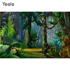 Фон для студийной фотосъемки с изображением сказочного леса и джунглей Yeele