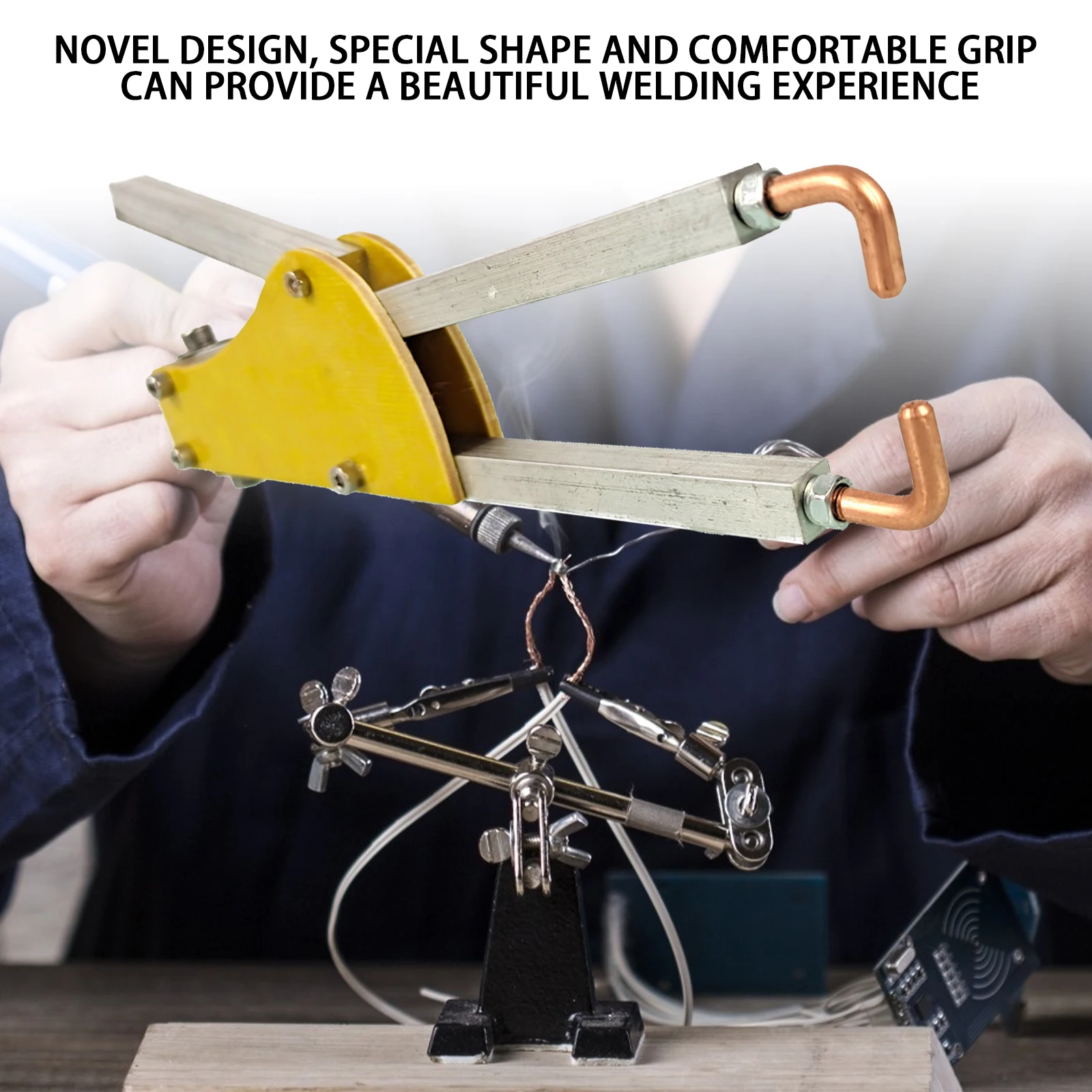 

Spot Welder Machine Butt Welding Tongs Welding Pens Handheld Automatic Hardware Accessories Stainless Steel Iron Plate Welding