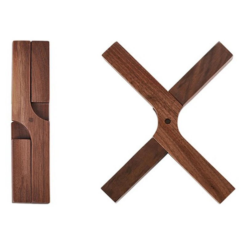 Креативный деревянный коврик для теплоизоляции складной держатель горшка