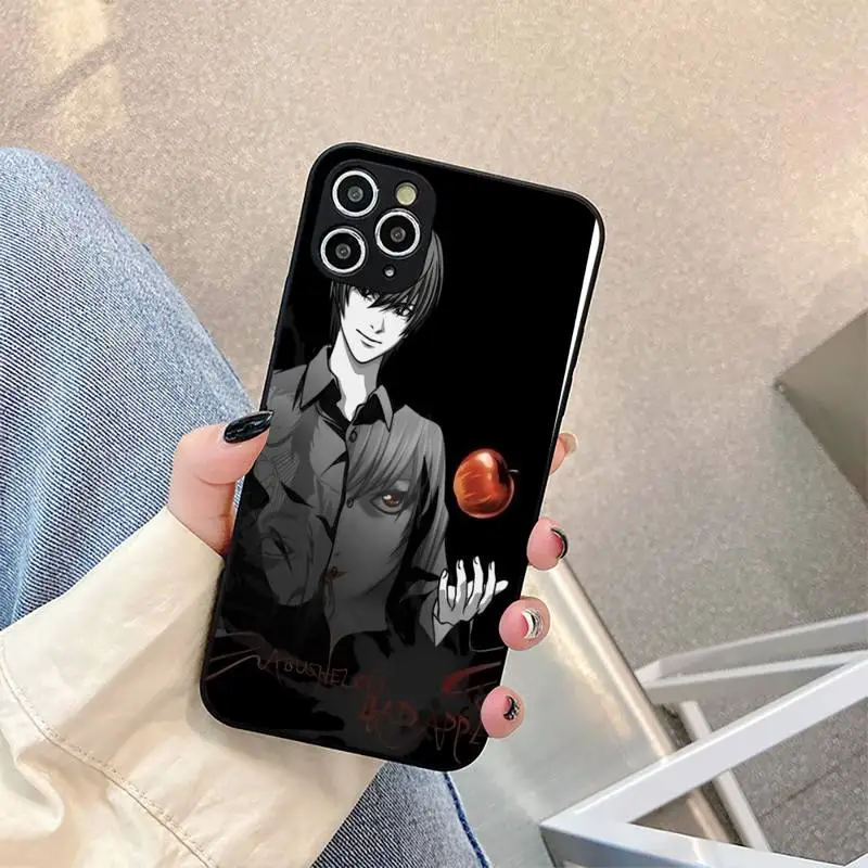 

Anime Manga Death Note Ryuk Phone Case For iphone 5s 6 7 8 11 12 plus xsmax xr pro mini se Cover Fundas Coque