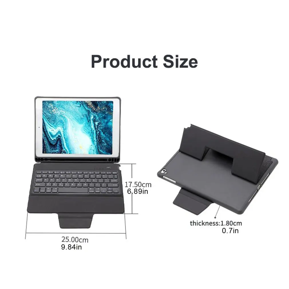 

Wireless Keyboard Smart Cover Silver Gray For Ipad Pro Thermal Loss Prevention Frivolous Convenient Smart Cover