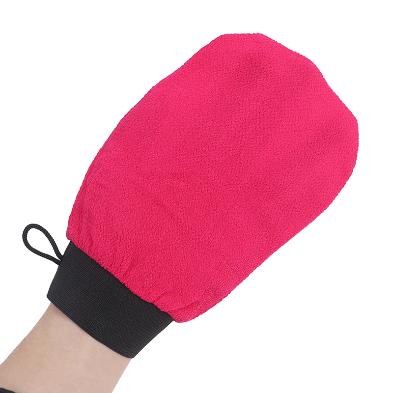 

Double Sided Hammam Scrub Mitt Magic Peeling Glove Exfoliating Tan Removal Mitt