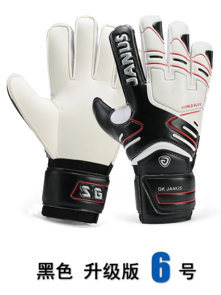 Перчатки для вратаря профессиональное защитное оборудование пальцев взрослых и