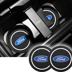 Новинка, подставка с автологотипом, автомобильный подстаканник для воды, Противоскользящий коврик для фотоэскорт, Рейнджер, Мондео, Mustang, фокус 2, 3, 4