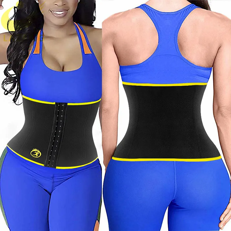Популярный тренировочный корсет для талии LAZAWG бесшовный утягивающий триммер