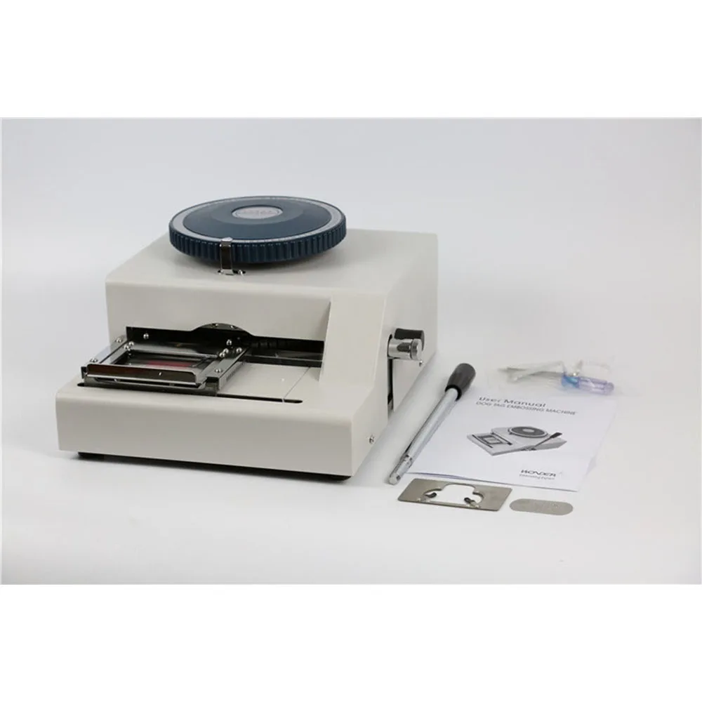 WSDM 52D RCIDOS ручной кодовый принтер металлическая машина для тиснения бирок