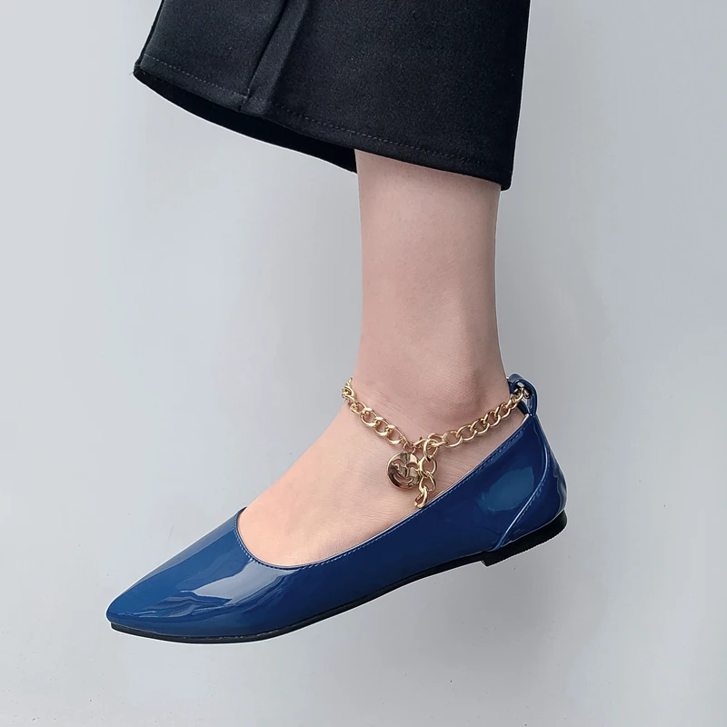 Lloprost ke весенние модные вечерние женские туфли на плоской подошве красные синие