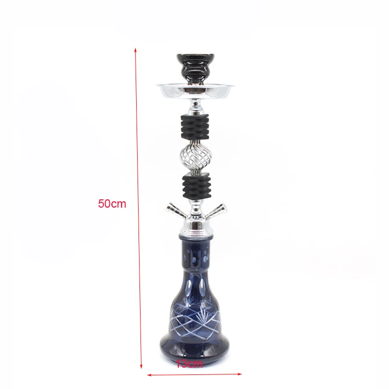 Набор арабского кальяна со стеклянной основой средний полноценный кальян с