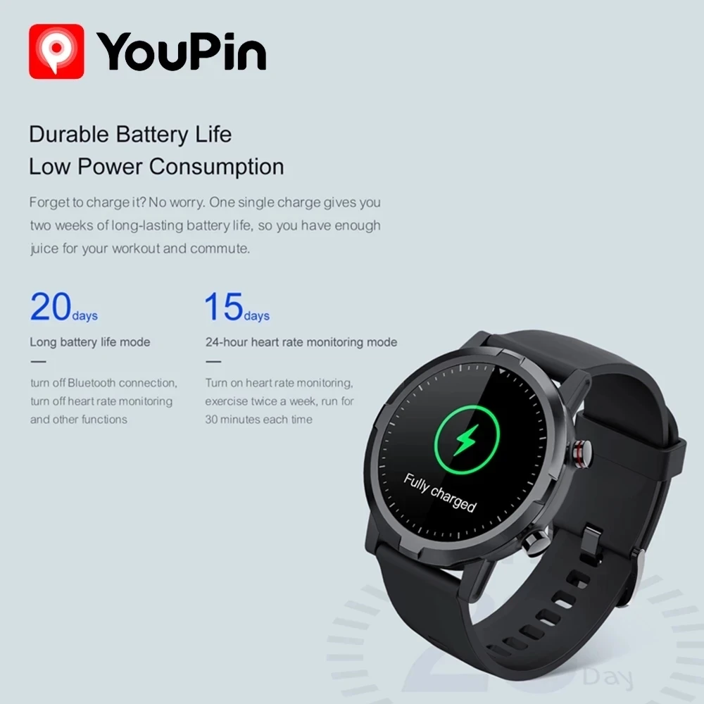 Haylou RT LS05S Smartwatch глобальной новейшая версия Heart Rate Monitor Спортивные часы IP68