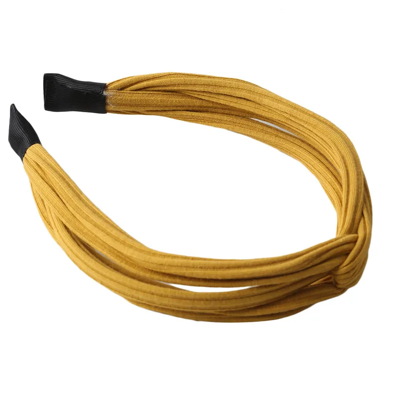 2020 Новая женская модная резинка для волос простой Стиль повязка Сезон весна-лето