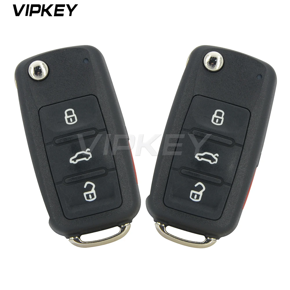Пульт дистанционного управления для VW Volkswagen Beetle Passat Jetta Tiguan GTI Touareg 5K0837202R 3 кнопки с