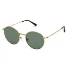 Круглые Солнцезащитные очки в стиле ретро немецкого бренда es G15, зеленое минеральное стекло унисекс
