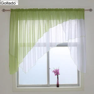 1 шт., занавески нестандартной формы в европейском стиле для гостиной, занавеска для окна балкона