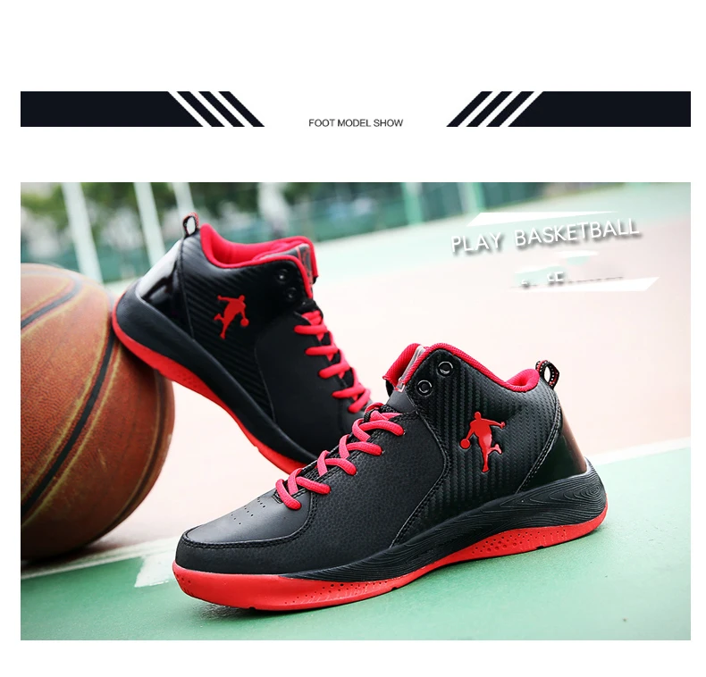 Осенняя Баскетбольная обувь с высоким берцем для мужчин и женщин Jordan, Красные кроссовки для спортзала, баскетбольные кроссовки, баскетбольные кроссовки, мужские теннисные кроссовки