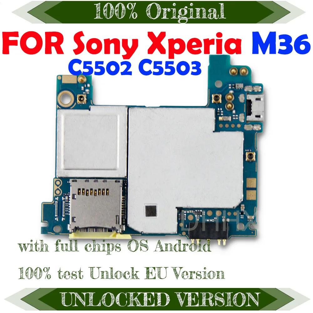 Оригинальная Рабочая материнская плата разблокированная FPC для Sony Xperia ZR M36 M36h C5502