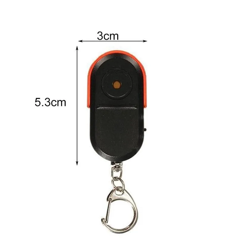 Портативный беспроводной свисток звуковой светодиодный светильник локатор