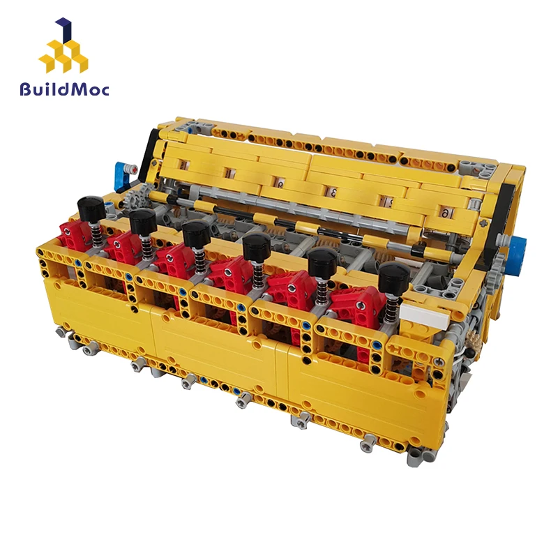 Buildmoc идеи серии Lepining создатель MOC-4456 техника механические калькулятор