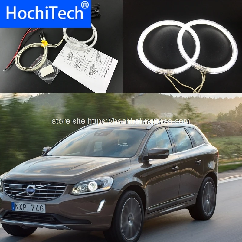 HochiTech белый 6000K CCFL светильник для головы Halo Angel Demon Eyes Kit ангельские глазки Volvo S80 S80L