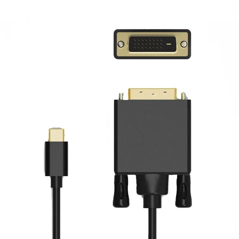 Универсальный USB C к DVI 1 8 м кабель для MacBook Pro Dell XPS 13 15 HP Spectre X360 Surface Book 2 Lenovo Yoga
