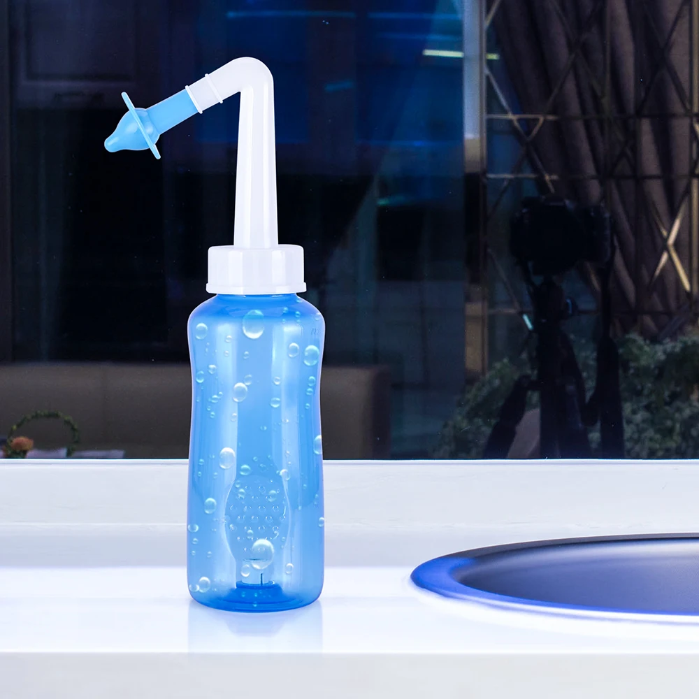 500 мл Neti Pot очиститель для носа защита увлажняет носовой ирригатор насадка
